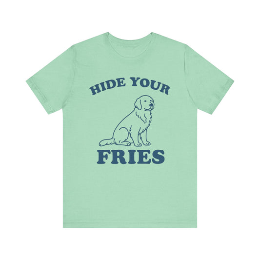 Golden Retriever Fries TShirt