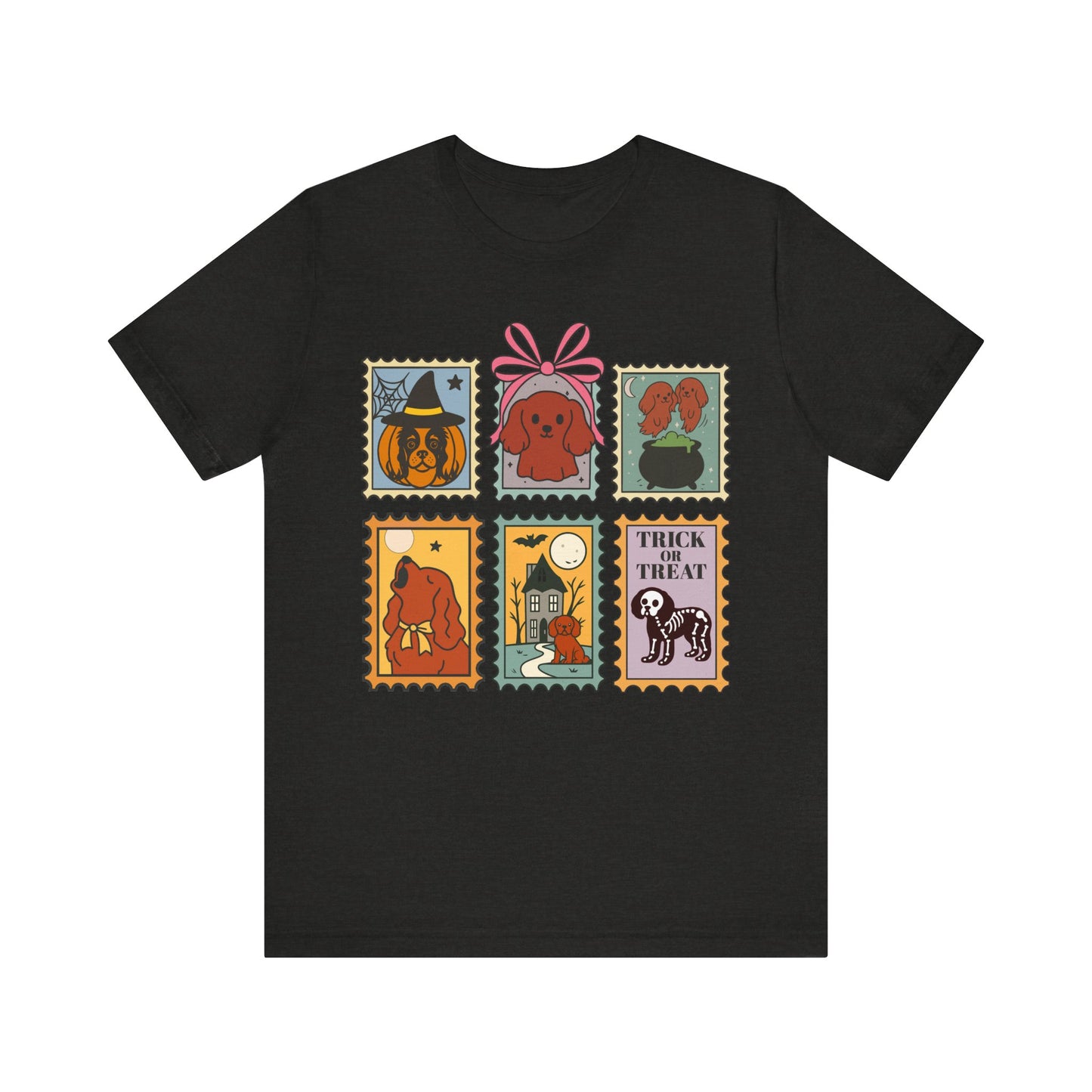 Ruby Cavalier Spooky Stamps TShirt
