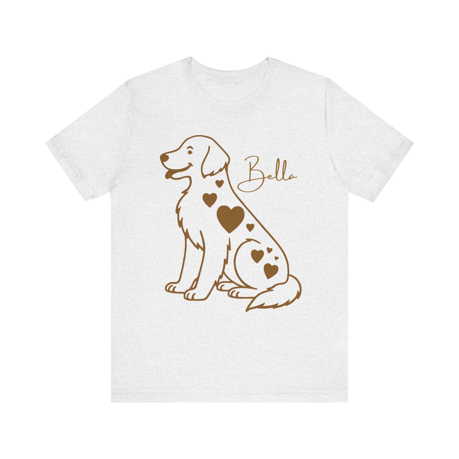 Golden Retriever Heart Dog TShirt