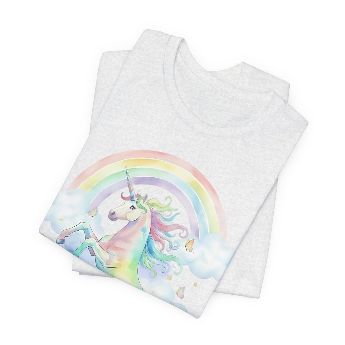 Ruby Cavalier Watercolor Unicorn Tshirt