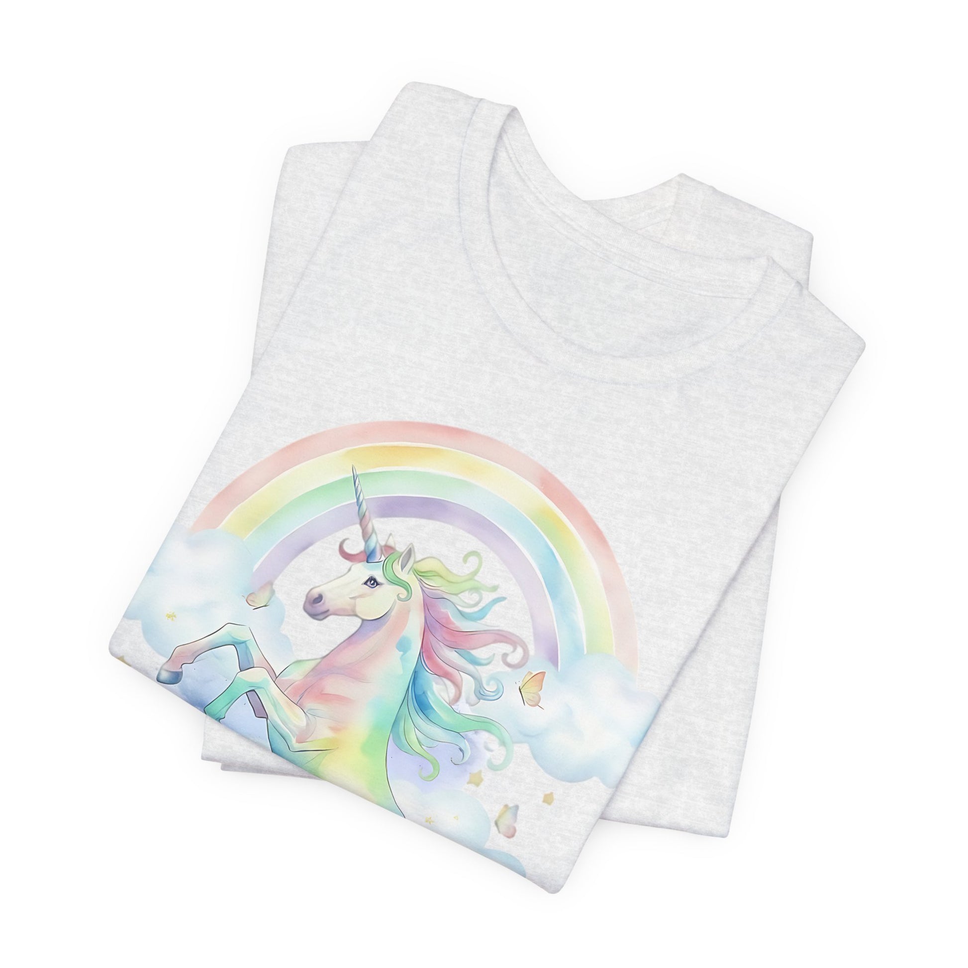 Ruby Cavalier Watercolor Unicorn Tshirt