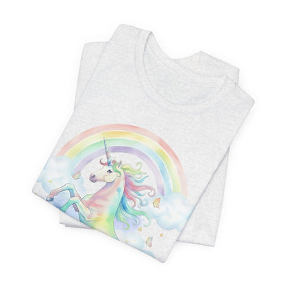 Ruby Cavalier Watercolor Unicorn Tshirt