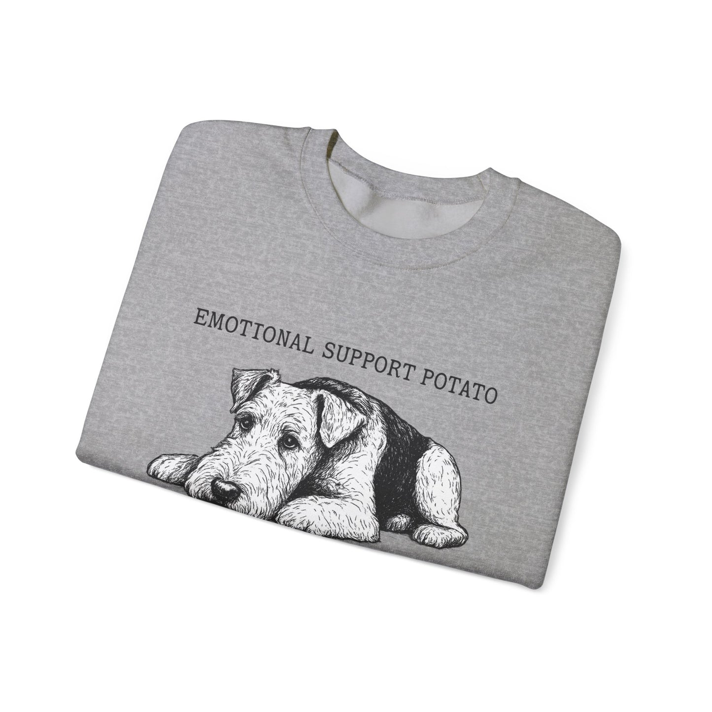 Airedale Terrier Potato Sweatshirt