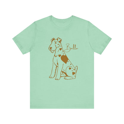 Airedale Terrier Heart Dog TShirt