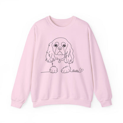 Single Line Name Cavalier Sweatshirt