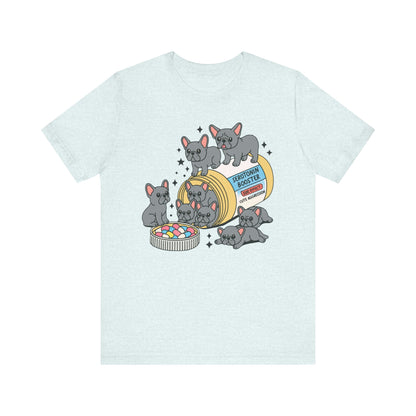 Serotonin Tee Black French Bulldog