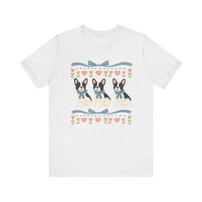 Piebald French Bulldog Grandma TShirt