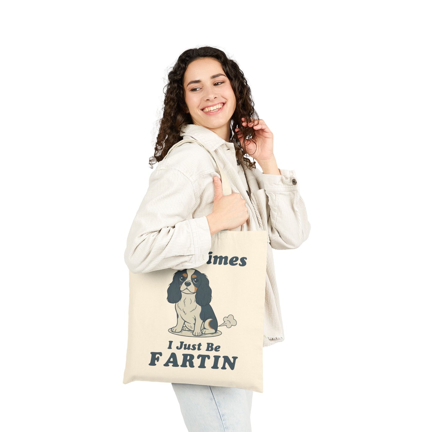 Tricolor Cavalier Fartin Tote Bag