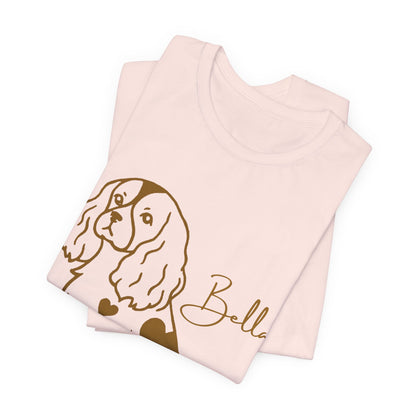 Cavalier King Charles Heart Dog TShirt