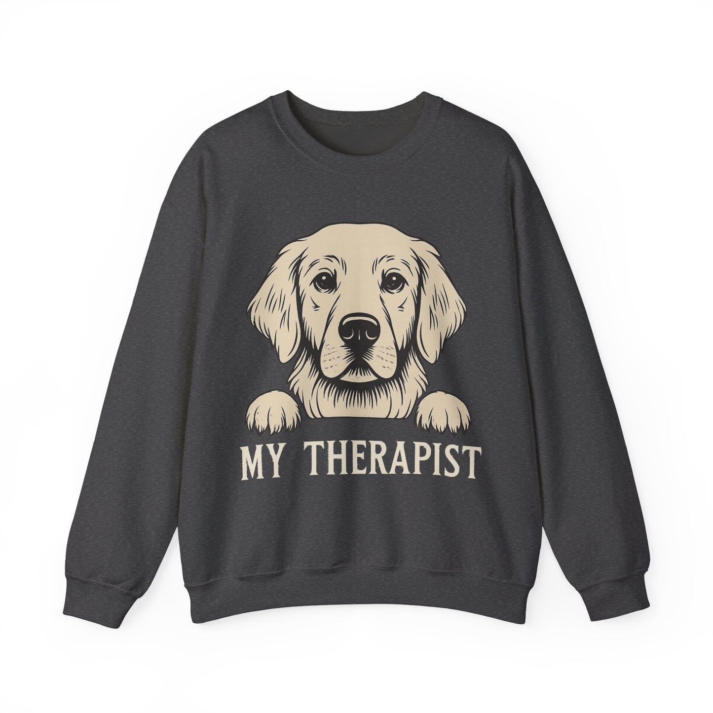 Therapist Golden Retriever Sweatshirt