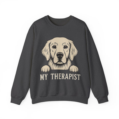 Therapist Golden Retriever Sweatshirt