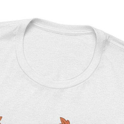 Fawn Frenchie Chasing Leaves TShirt