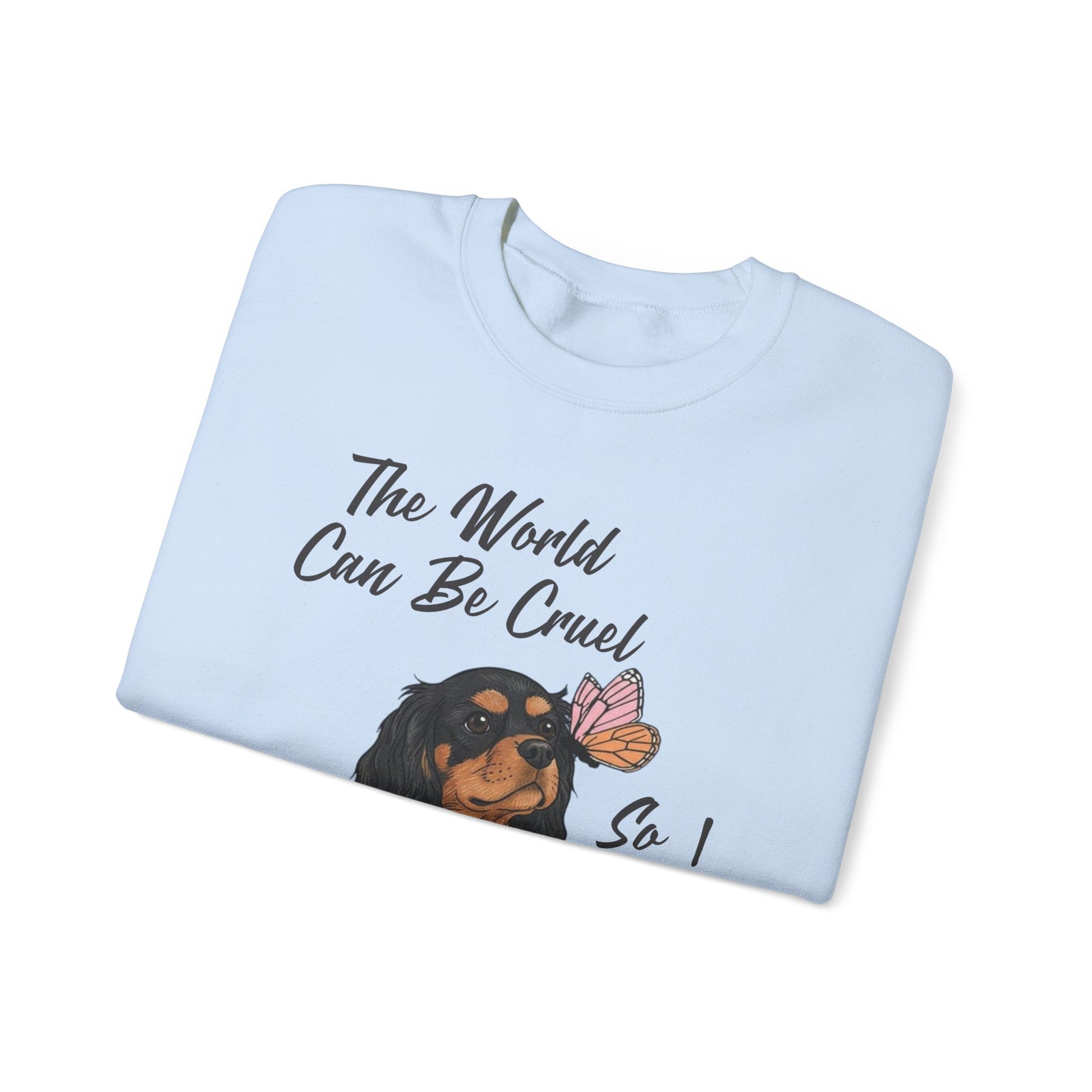 Cruel World Black Tan Cavalier Sweatshirt