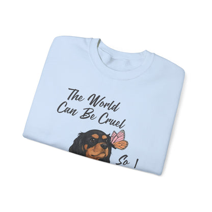 Cruel World Black Tan Cavalier Sweatshirt