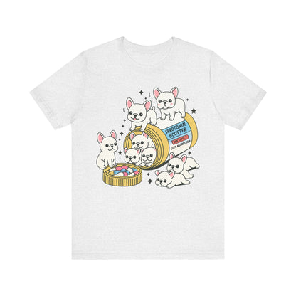 Serotonin Tee White French Bulldog