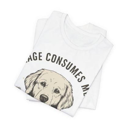 Rage Golden Retriever TShirt