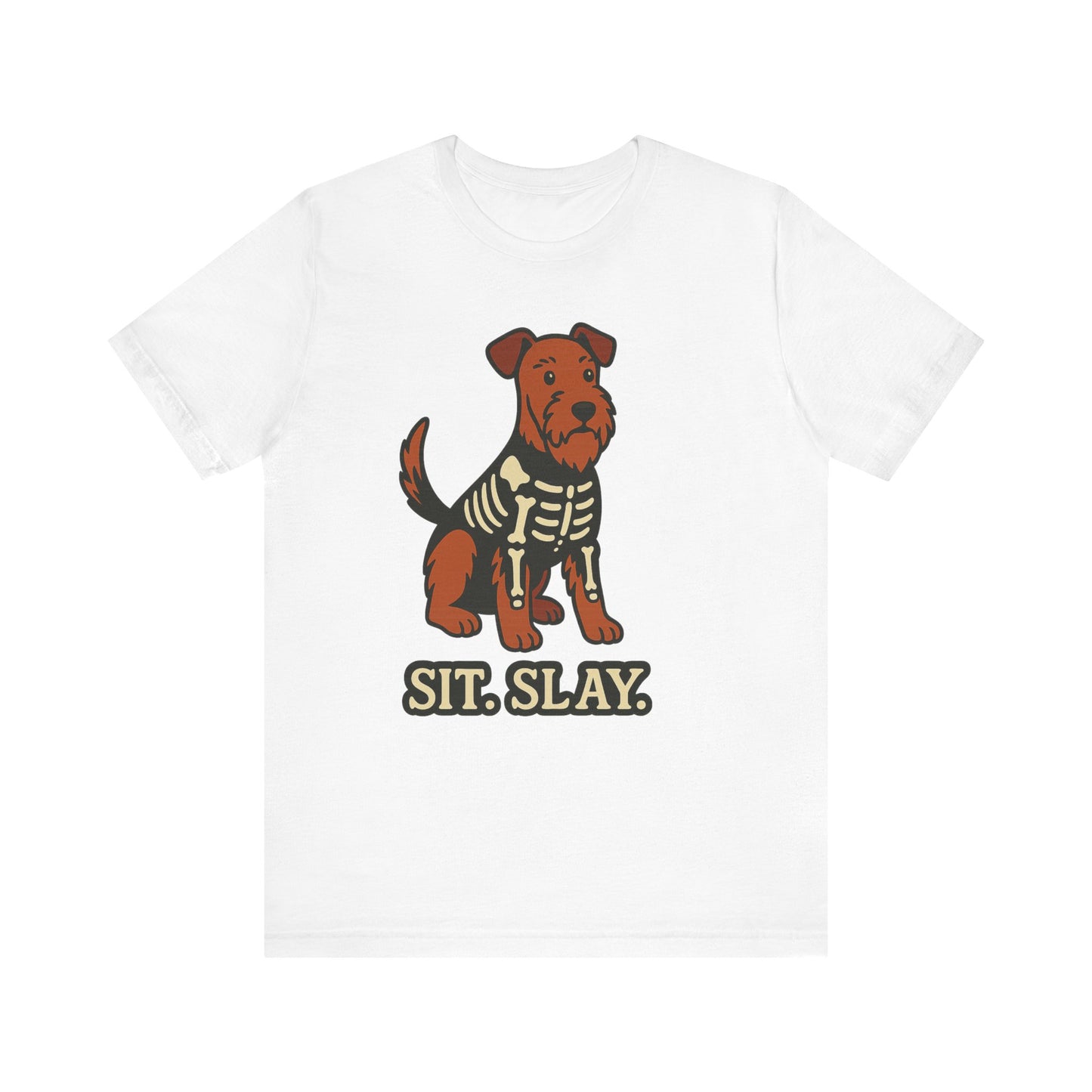Airedale Terrier Sit Slay Tshirt