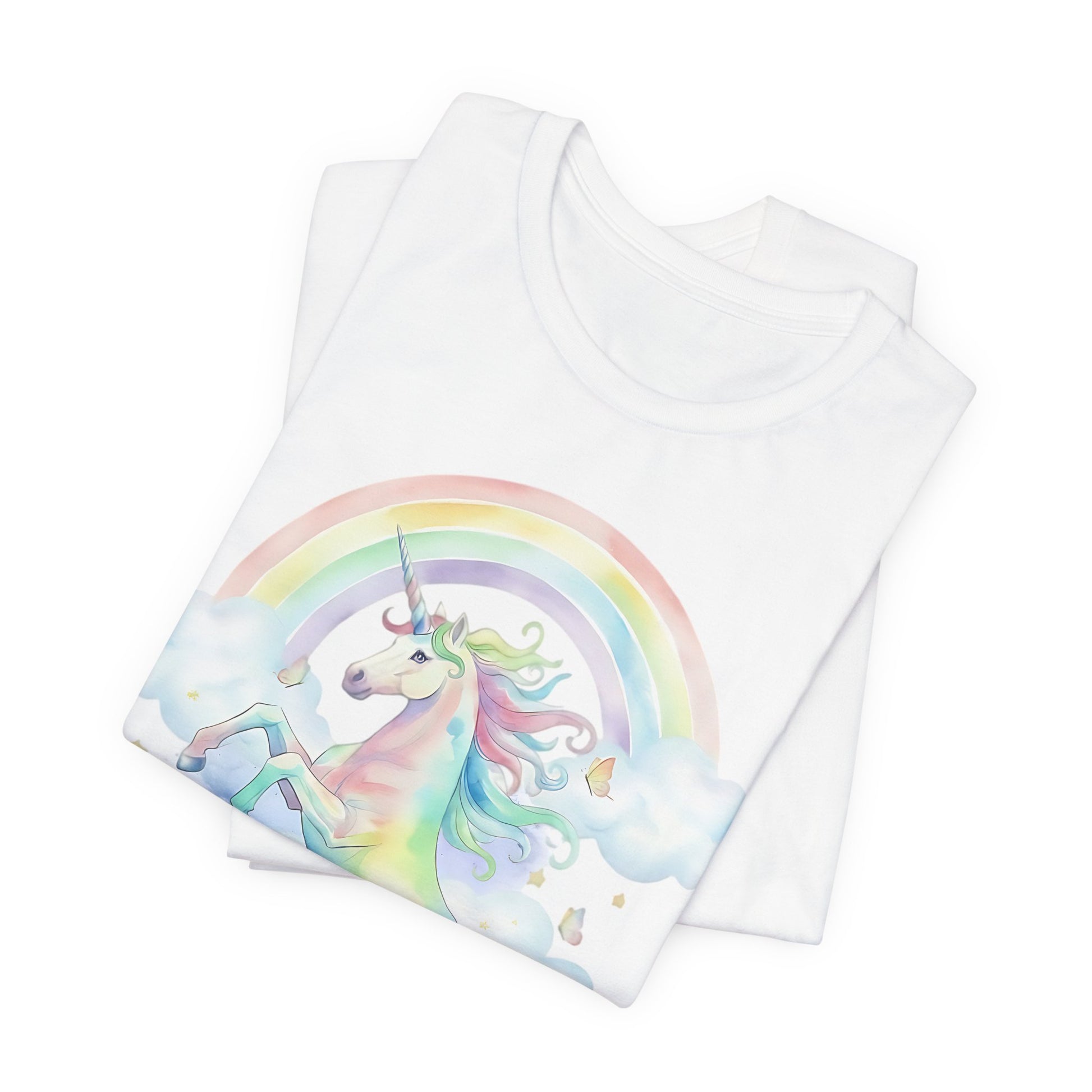 Ruby Cavalier Watercolor Unicorn Tshirt