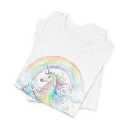 Ruby Cavalier Watercolor Unicorn Tshirt