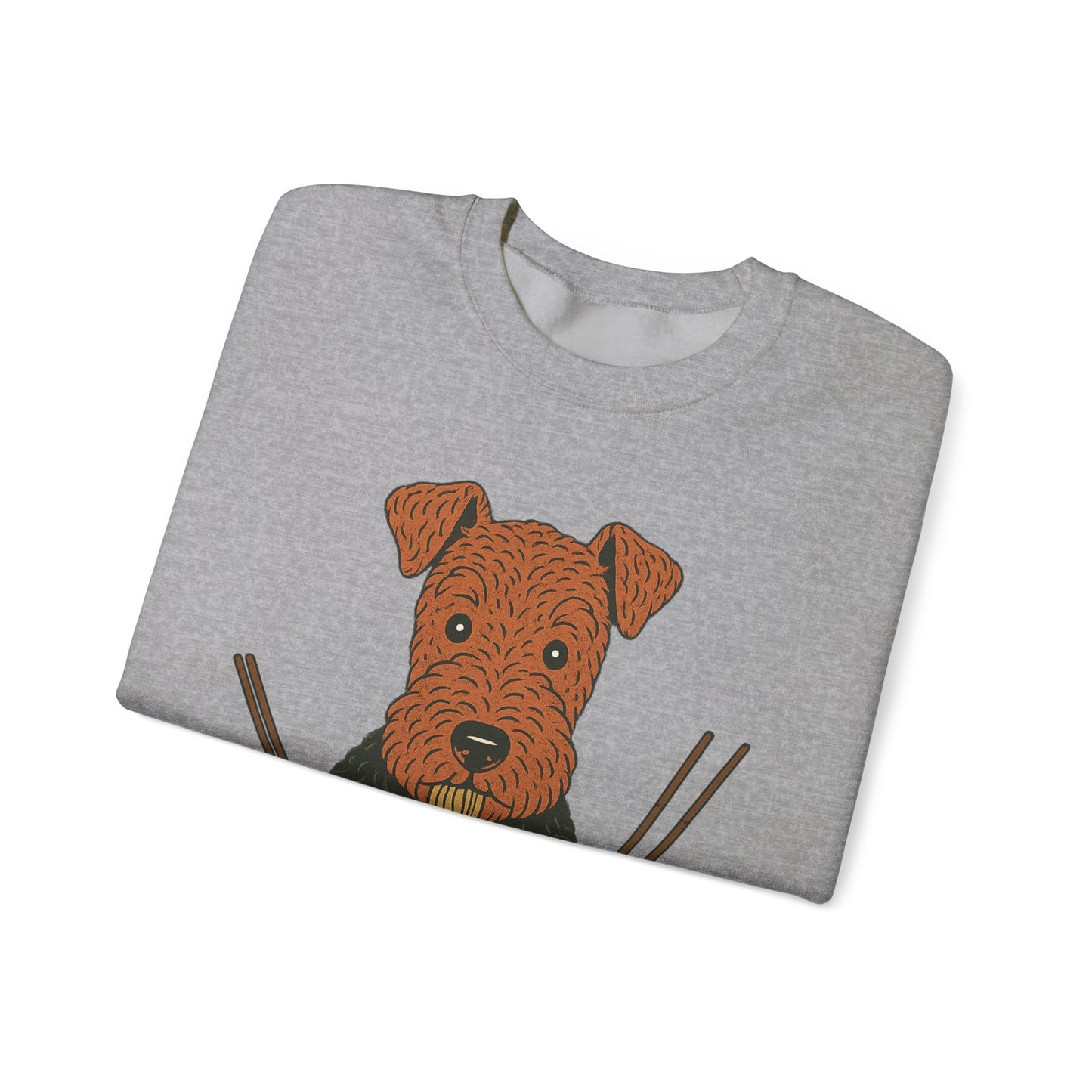 Airedale Terrier Ramen Sweatshirt