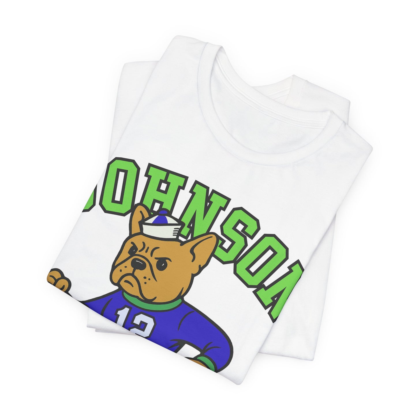 Fawn Frenchie College Mascot TShirt