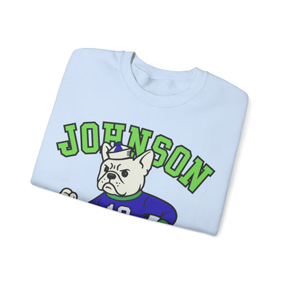 White Frenchie College Mascot Sweatshirt