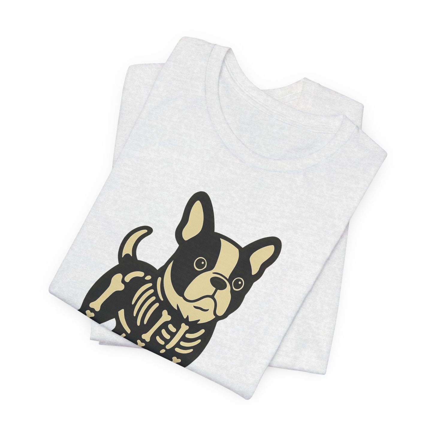 Piebald French Bulldog Stay. Slay. Halloween TShirt