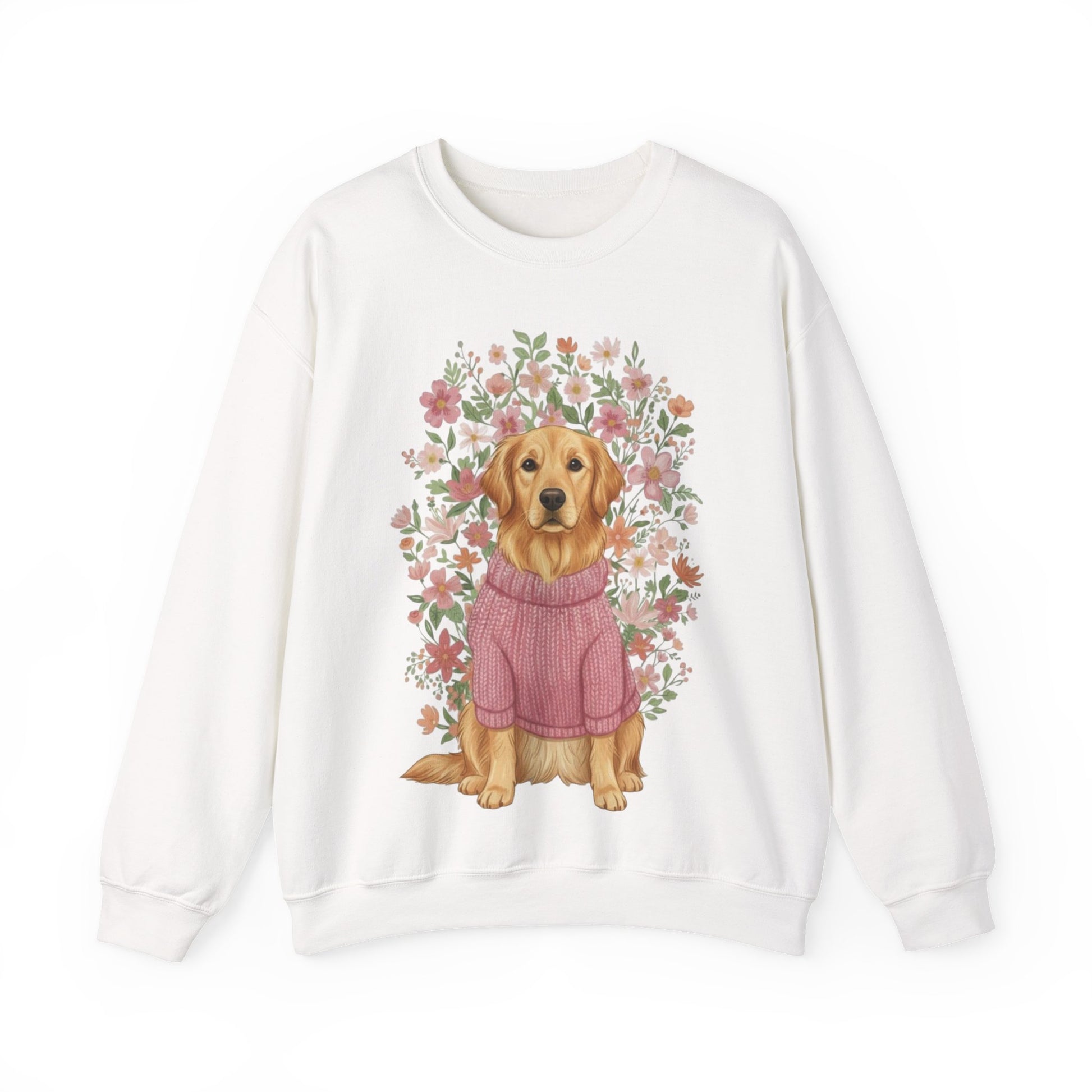 Golden Retriever Bouquet Sweatshirt