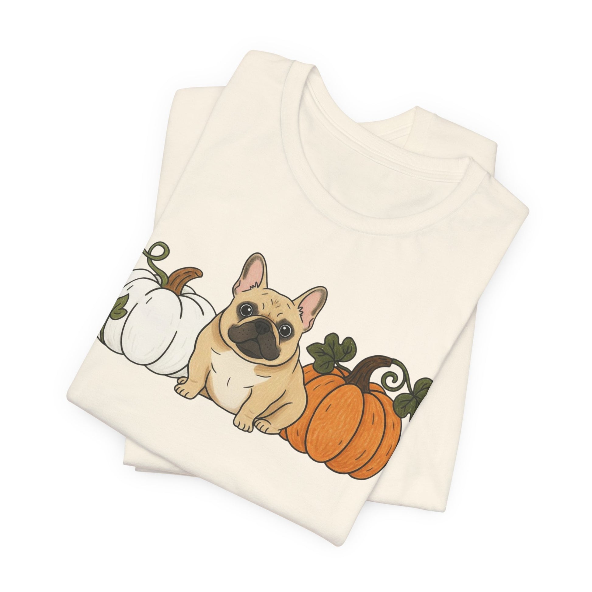 Fawn Frenchie Pupkin Unisex Tshirt