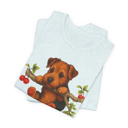 Airedale Terrier Hang In There Tshirt