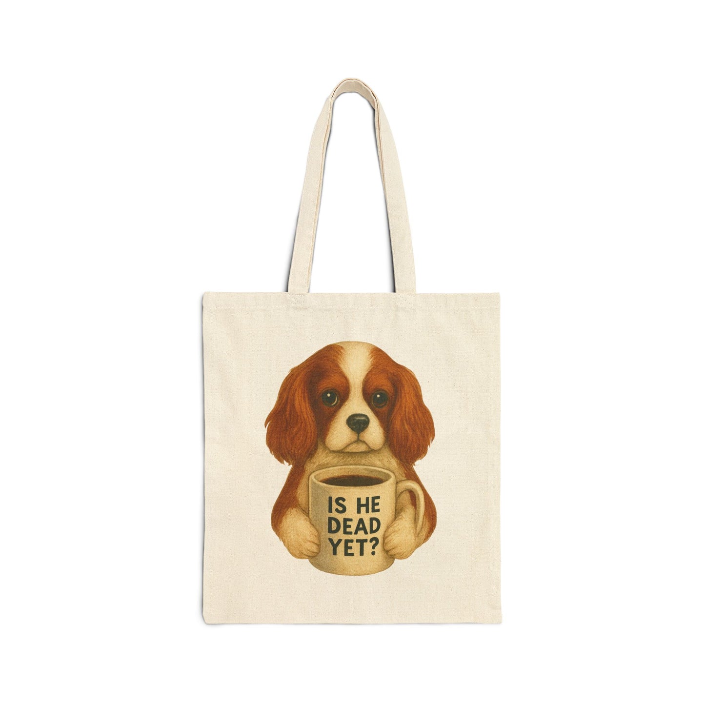 Blenheim Cavalier Dead Yet Tote Bag