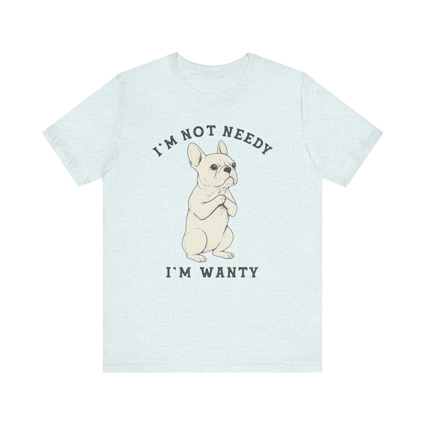 White French Bulldog Wanty TShirt