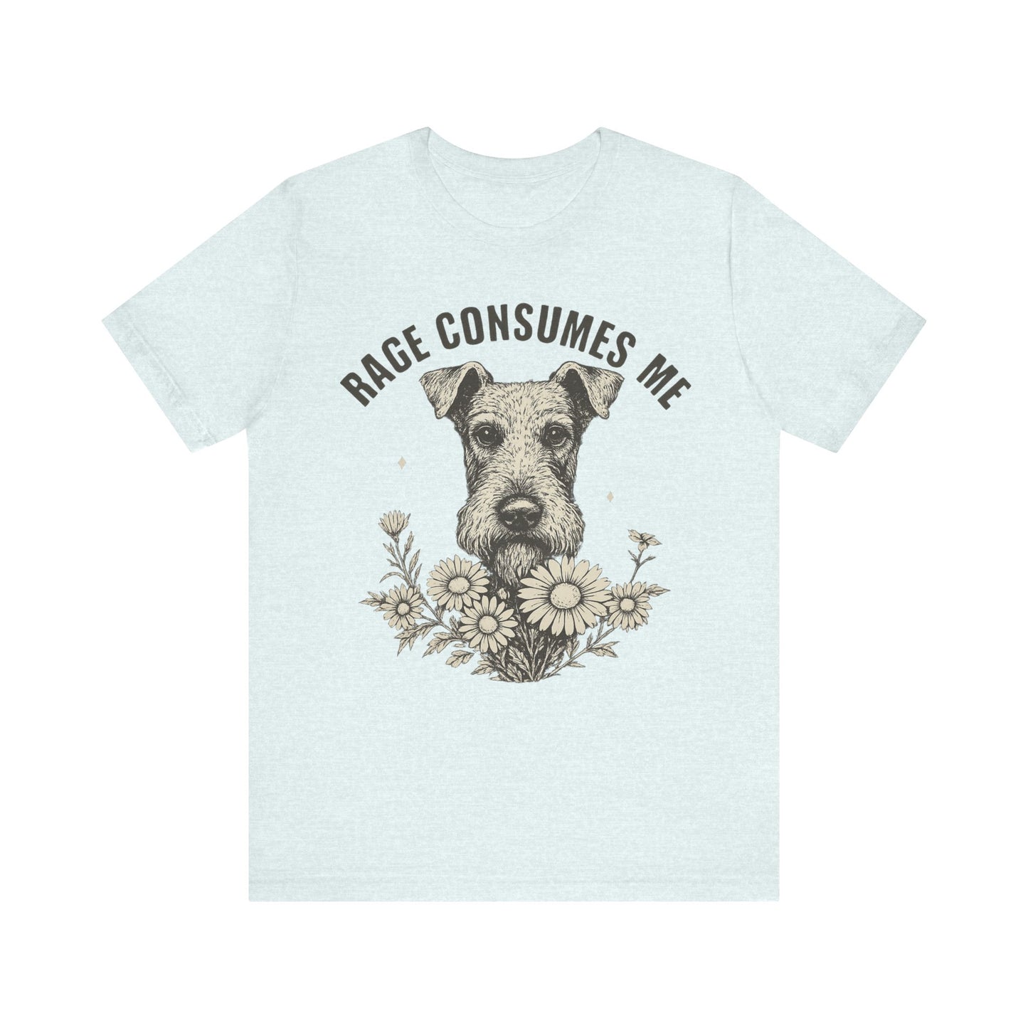 Airedale Terrier Rage Unisex Tshirt