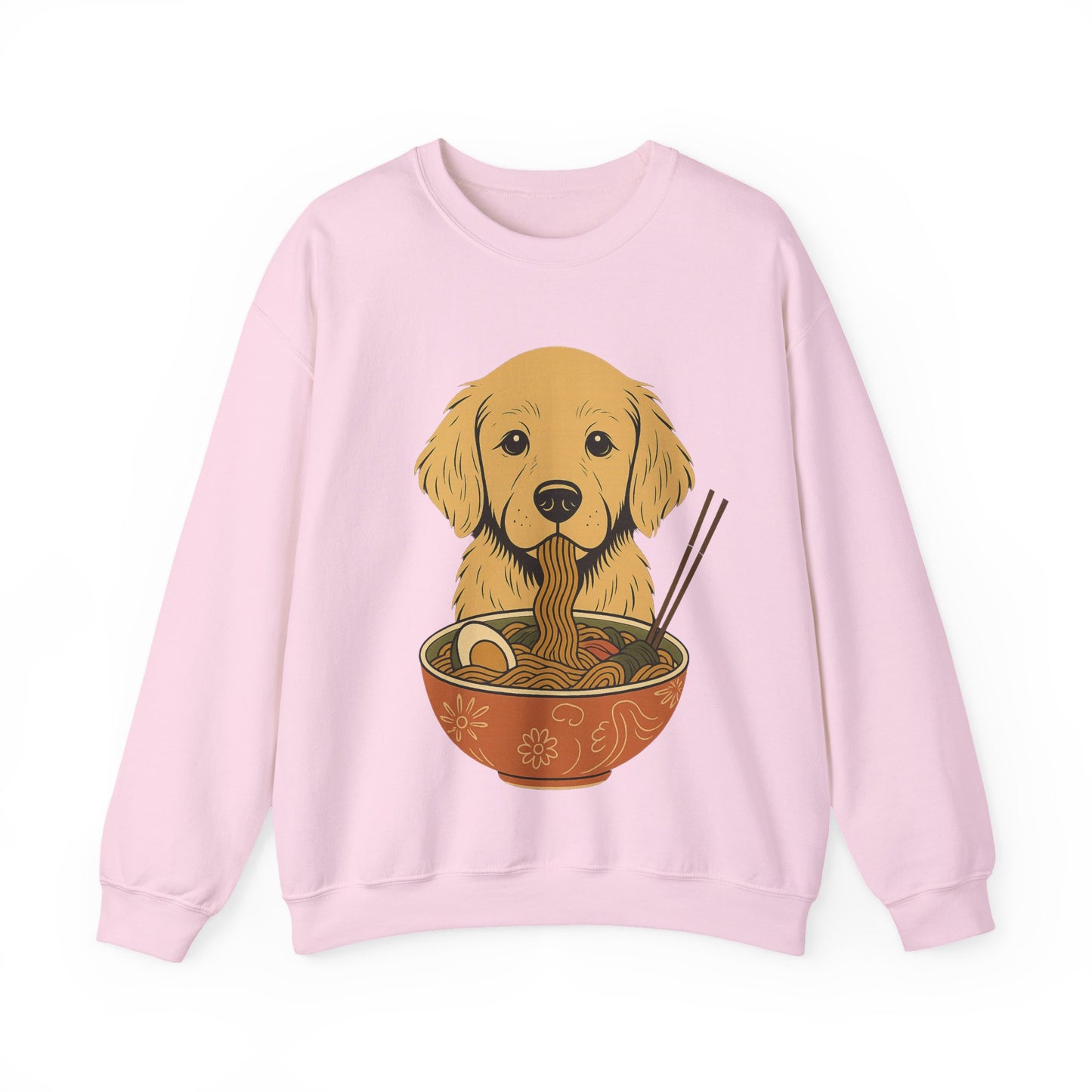 Ramen Golden Retriever Sweatshirt