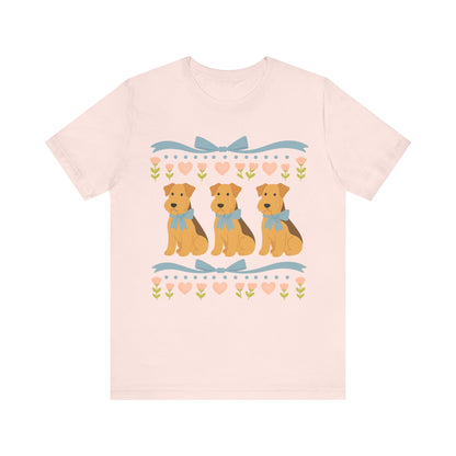 Airedale Terrier Grandma TShirt