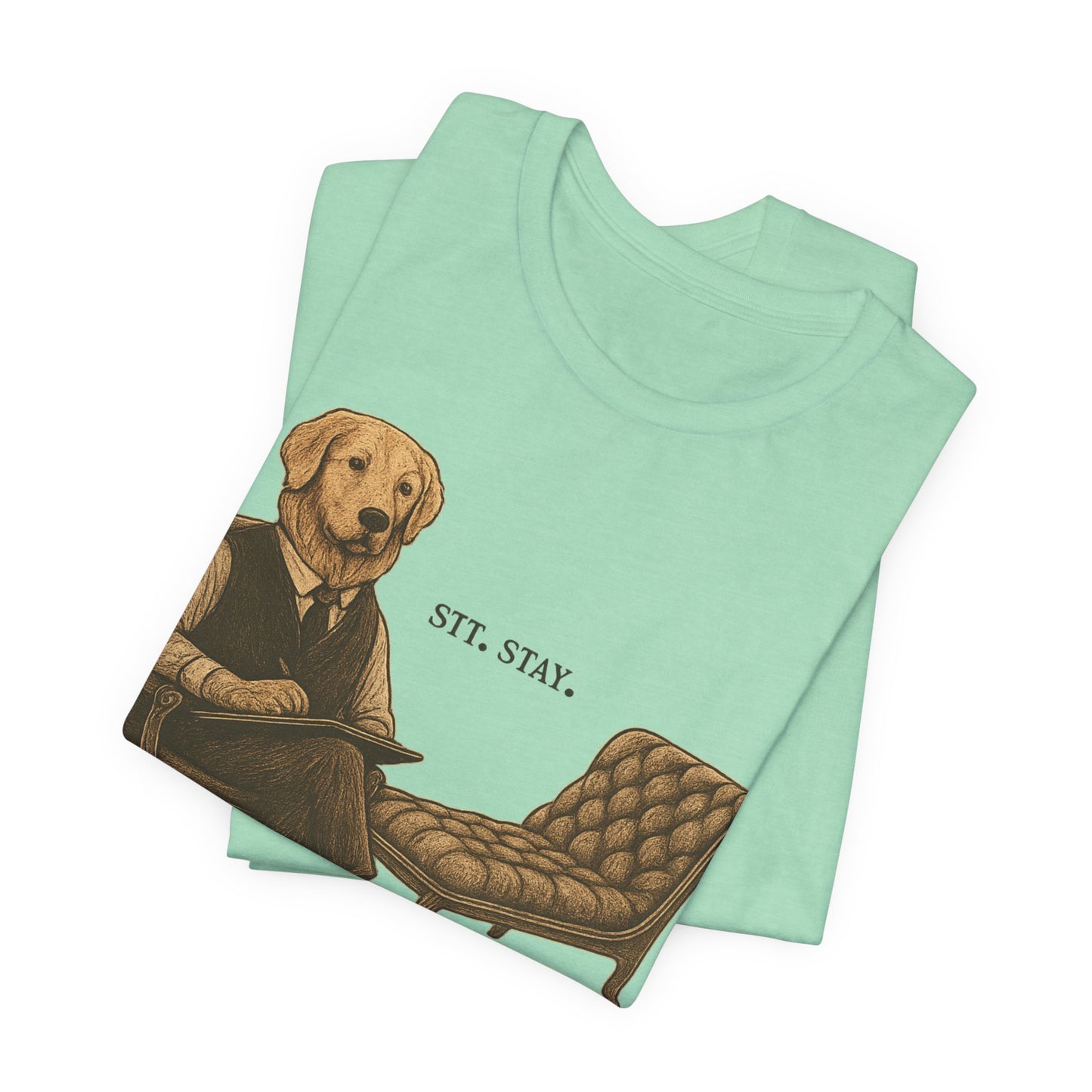 Therapy Golden Retriever Tshirt