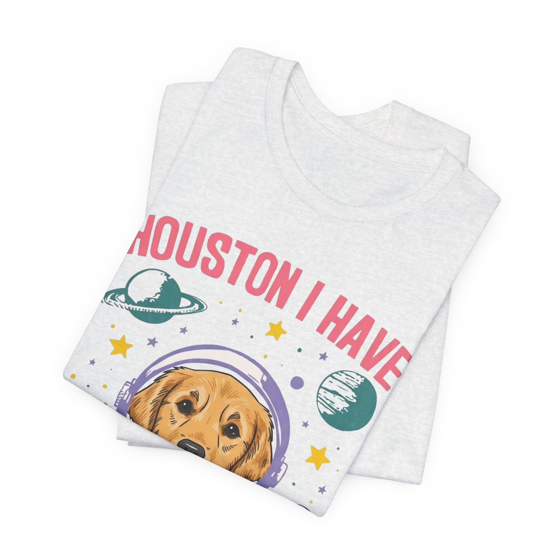 Golden Retriever Houston Space TShirt