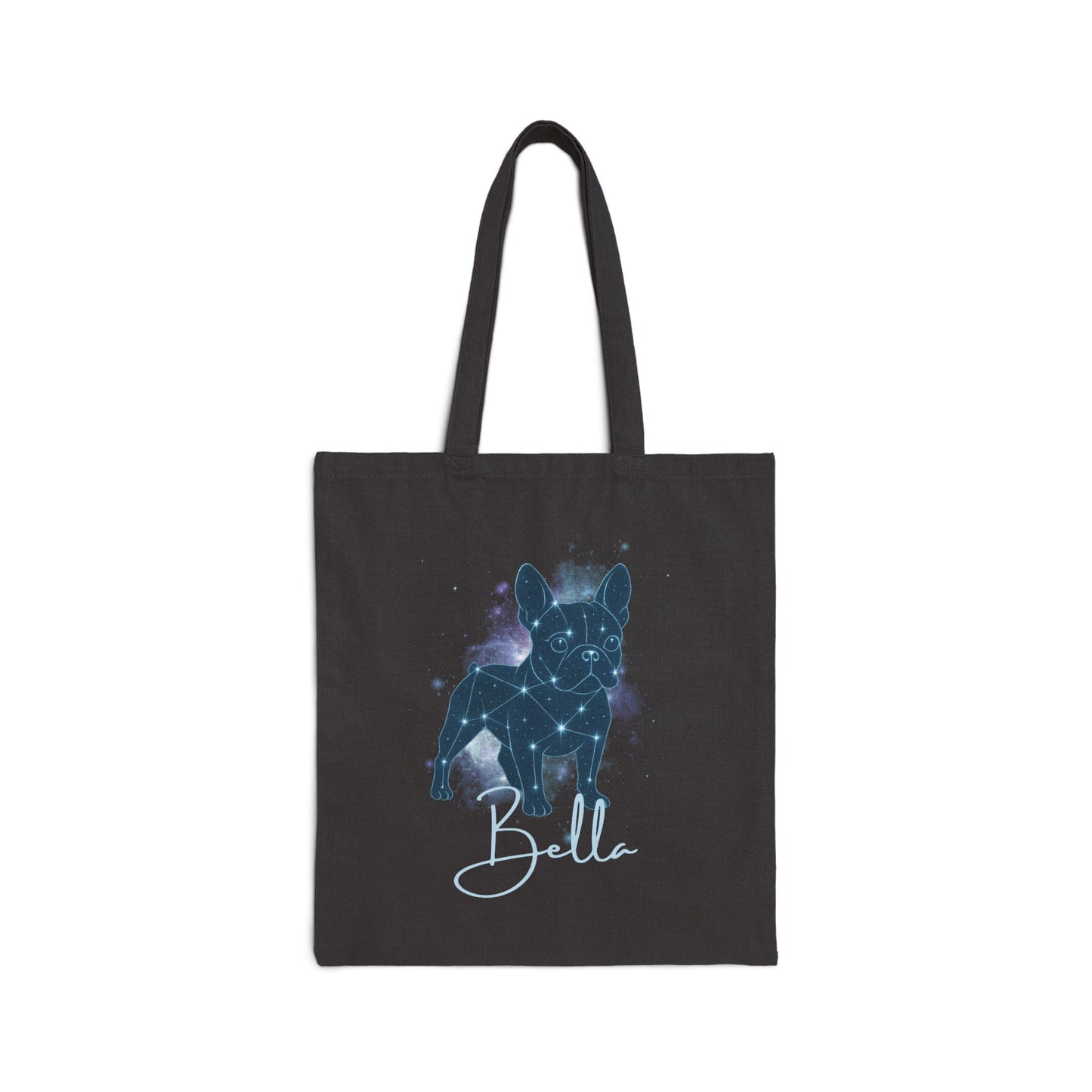Custom Frenchie Constellation Tote Bag