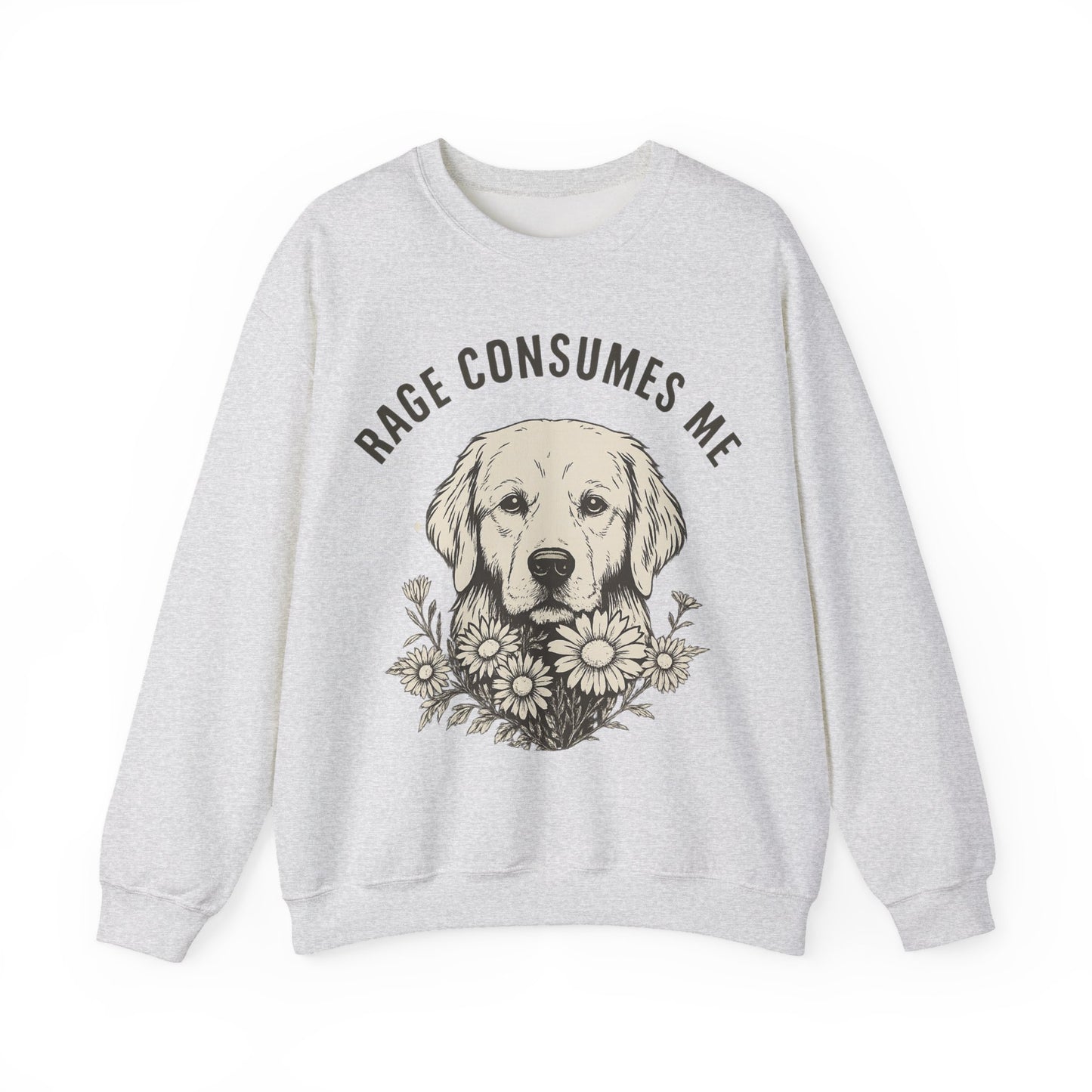 Rage Golden Retriever Sweatshirt
