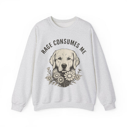 Rage Golden Retriever Sweatshirt
