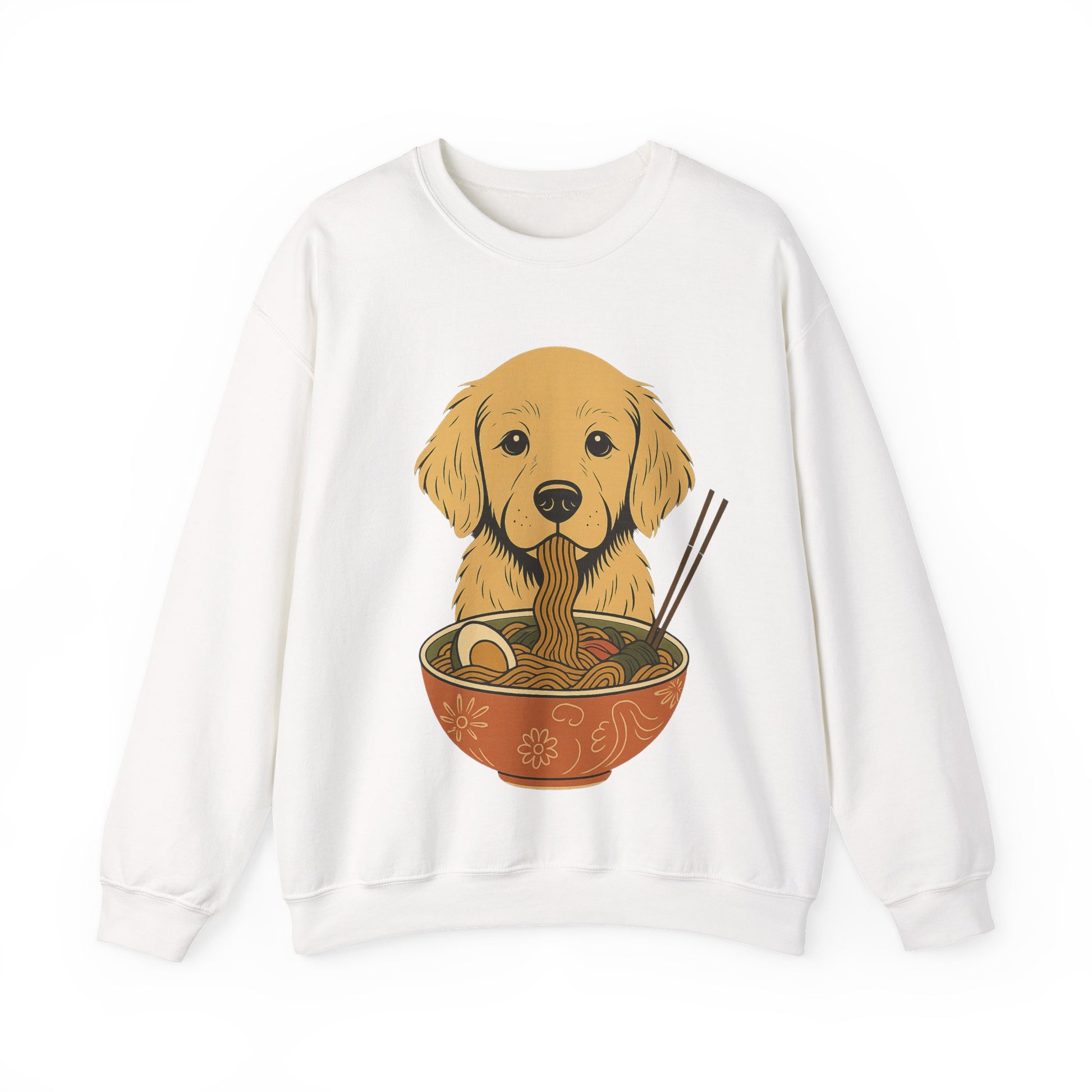 Ramen Golden Retriever Sweatshirt