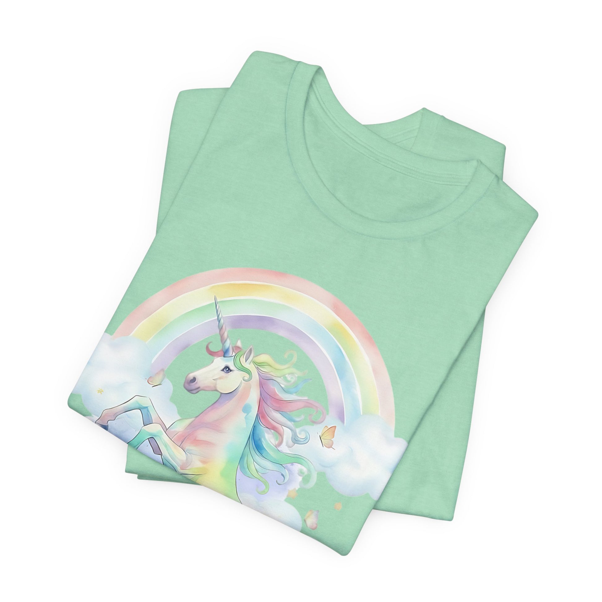 Blenheim Cavalier Watercolor Unicorn Tshirt
