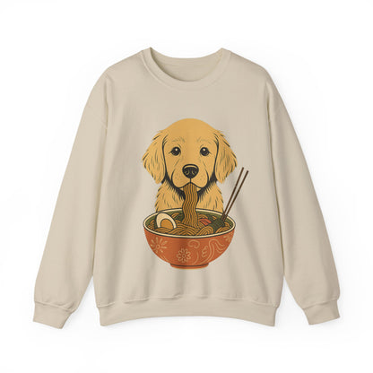 Ramen Golden Retriever Sweatshirt
