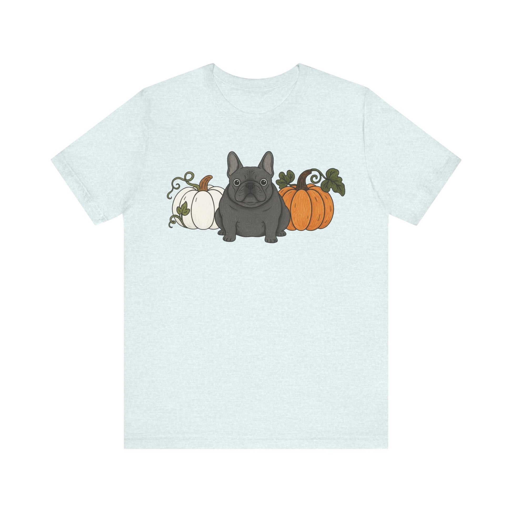 Black Frenchie Pupkin Unisex Tshirt