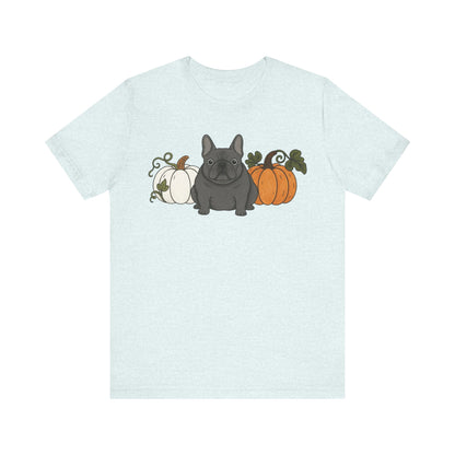 Black Frenchie Pupkin Unisex Tshirt