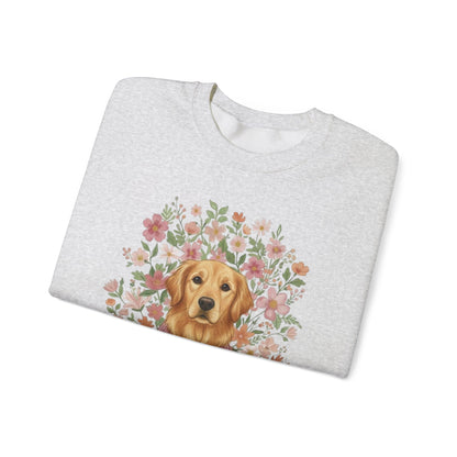 Golden Retriever Bouquet Sweatshirt