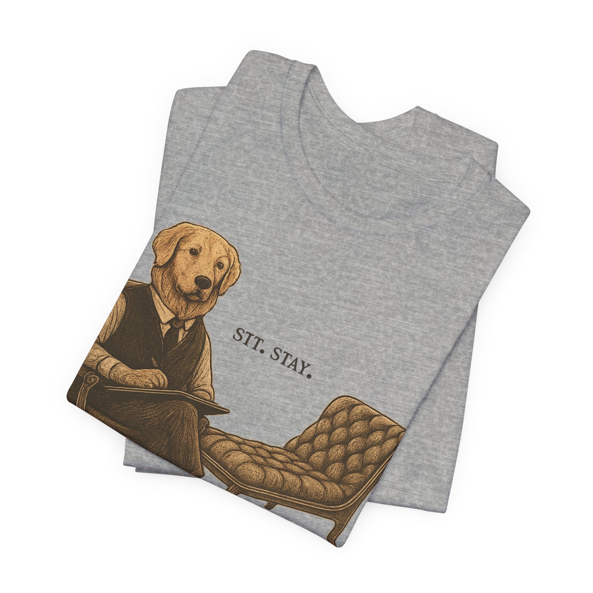 Therapy Golden Retriever Tshirt