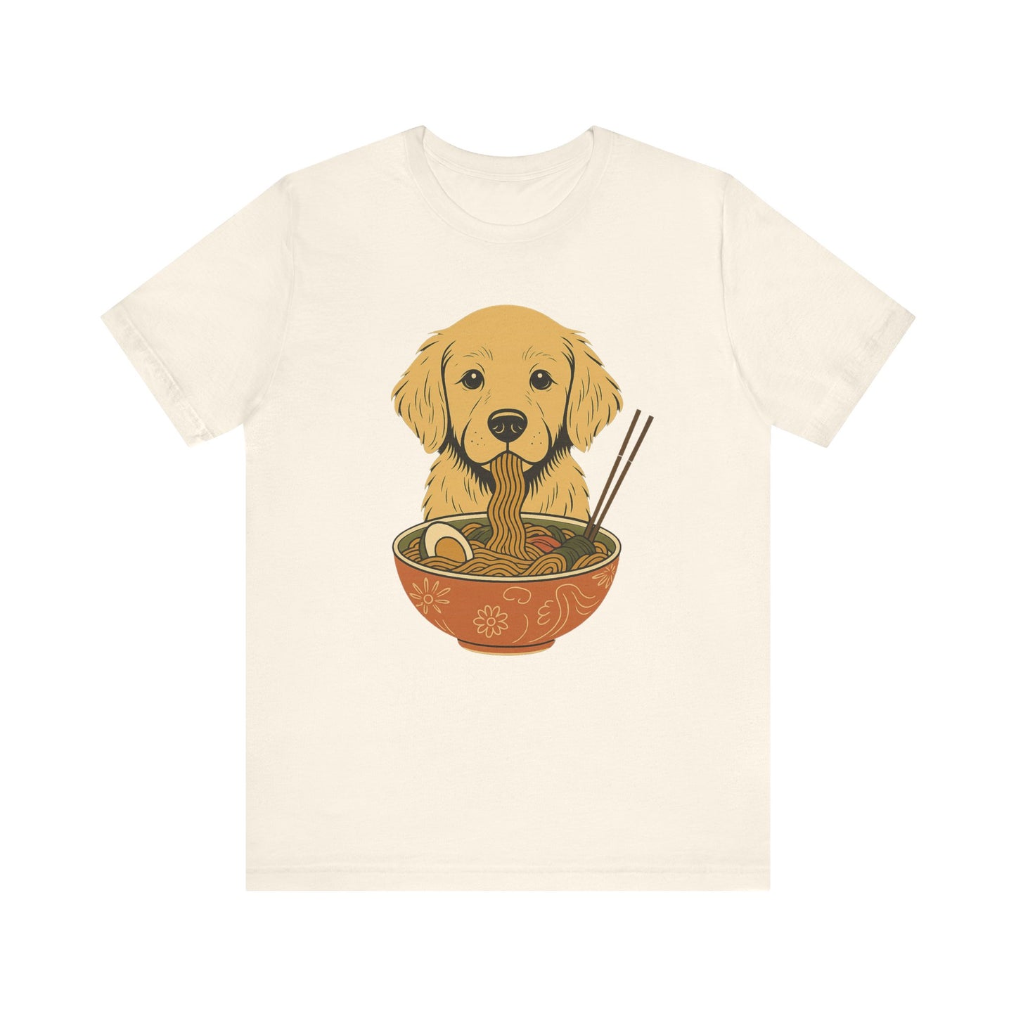 Ramen Golden Retriever Tshirt
