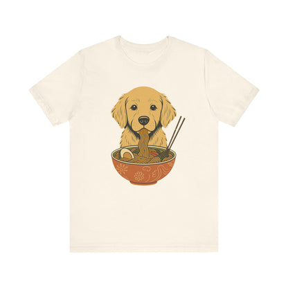 Ramen Golden Retriever Tshirt