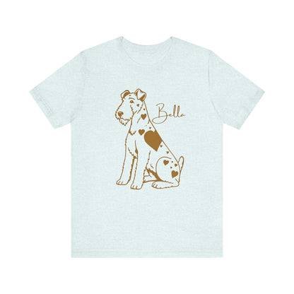 Airedale Terrier Heart Dog TShirt